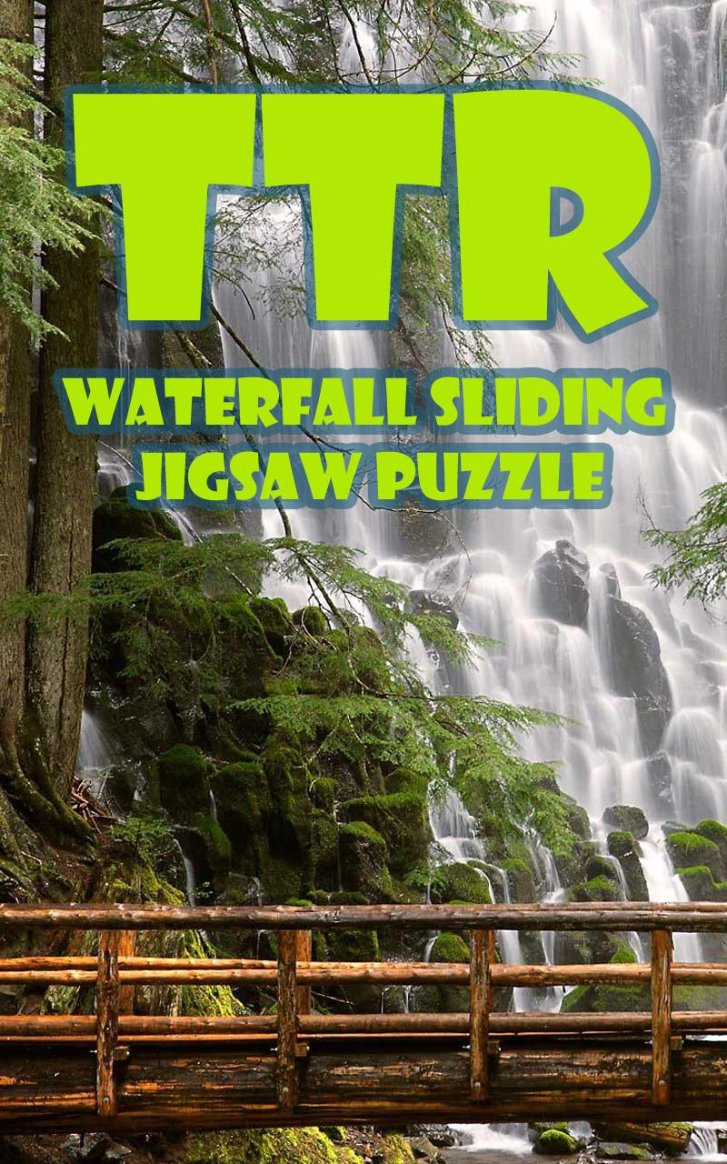 Waterfall Sliding Puzzle