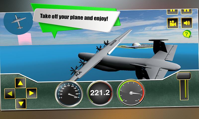Airport Flight Airplane Sim 3D