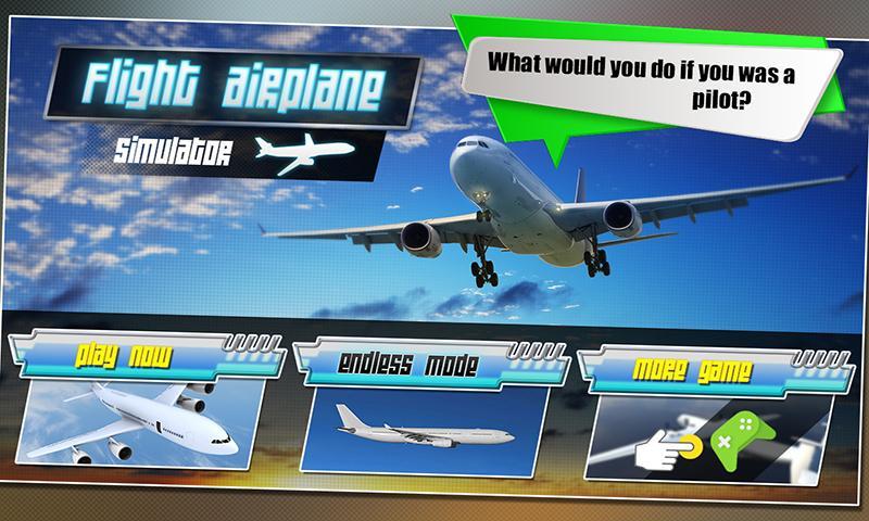 Airport Flight Airplane Sim 3D