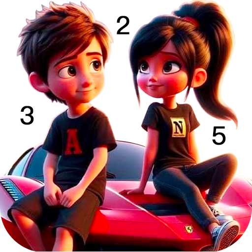 3D Art:Color by Number Game