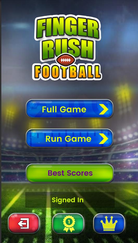 Finger Rush Football