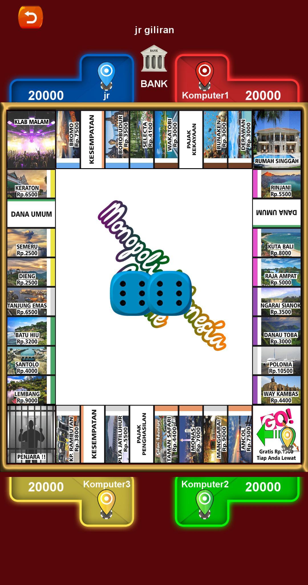 Monopoli Indonesia Offline